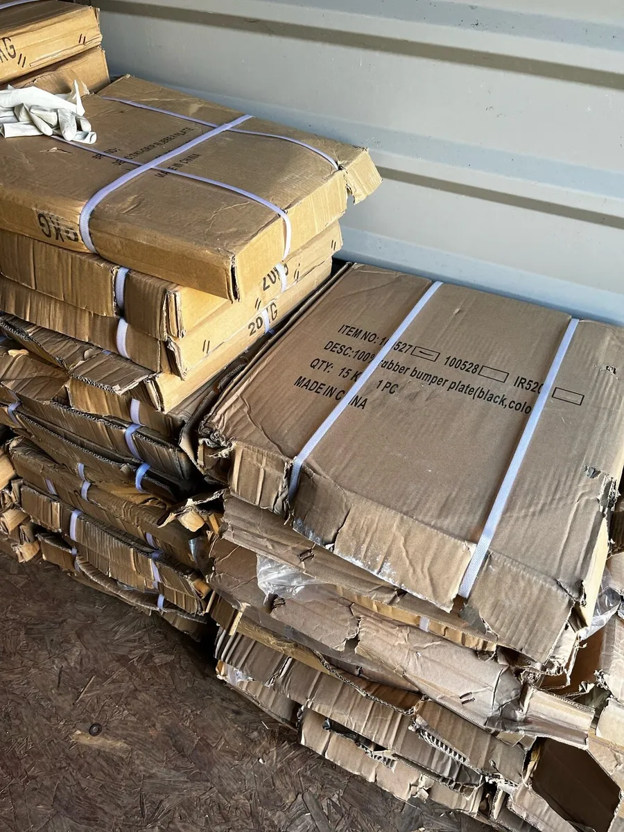 910kg Olympic bumper weight plates - Image 1