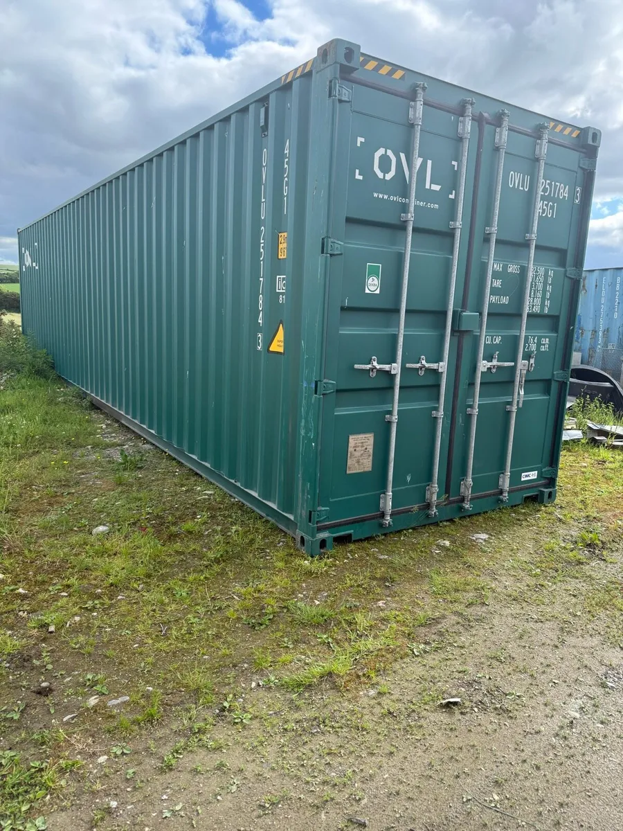 40 ft hi cube container - Image 1