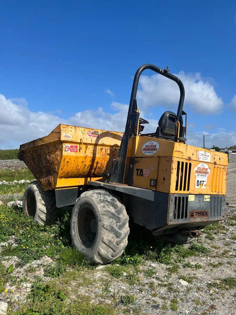 2014 Terex 9 ton dumper - Image 3