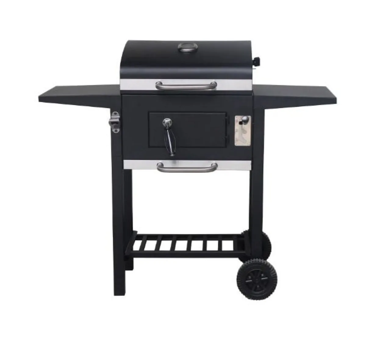 Alvaro Large Charcoal Garden Grill with Lid - Image 2