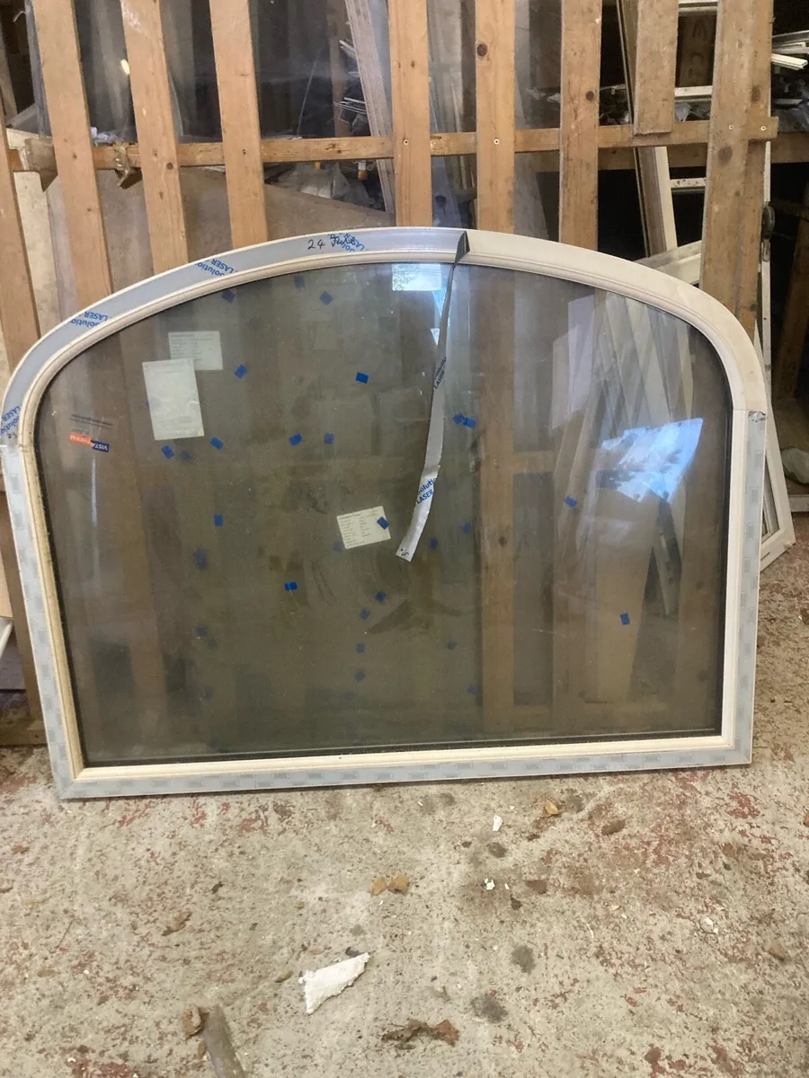 PVC arch window