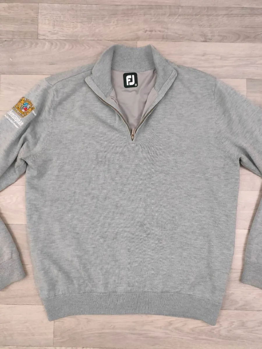 FootJoy FJ Half Zip Golf Jumper Mens Medium - Image 2
