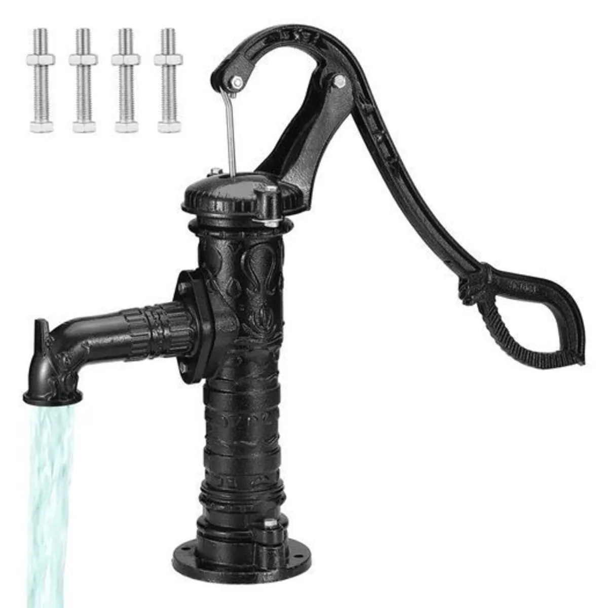 Garden Hand Water Pump Cast Iron - Image 1