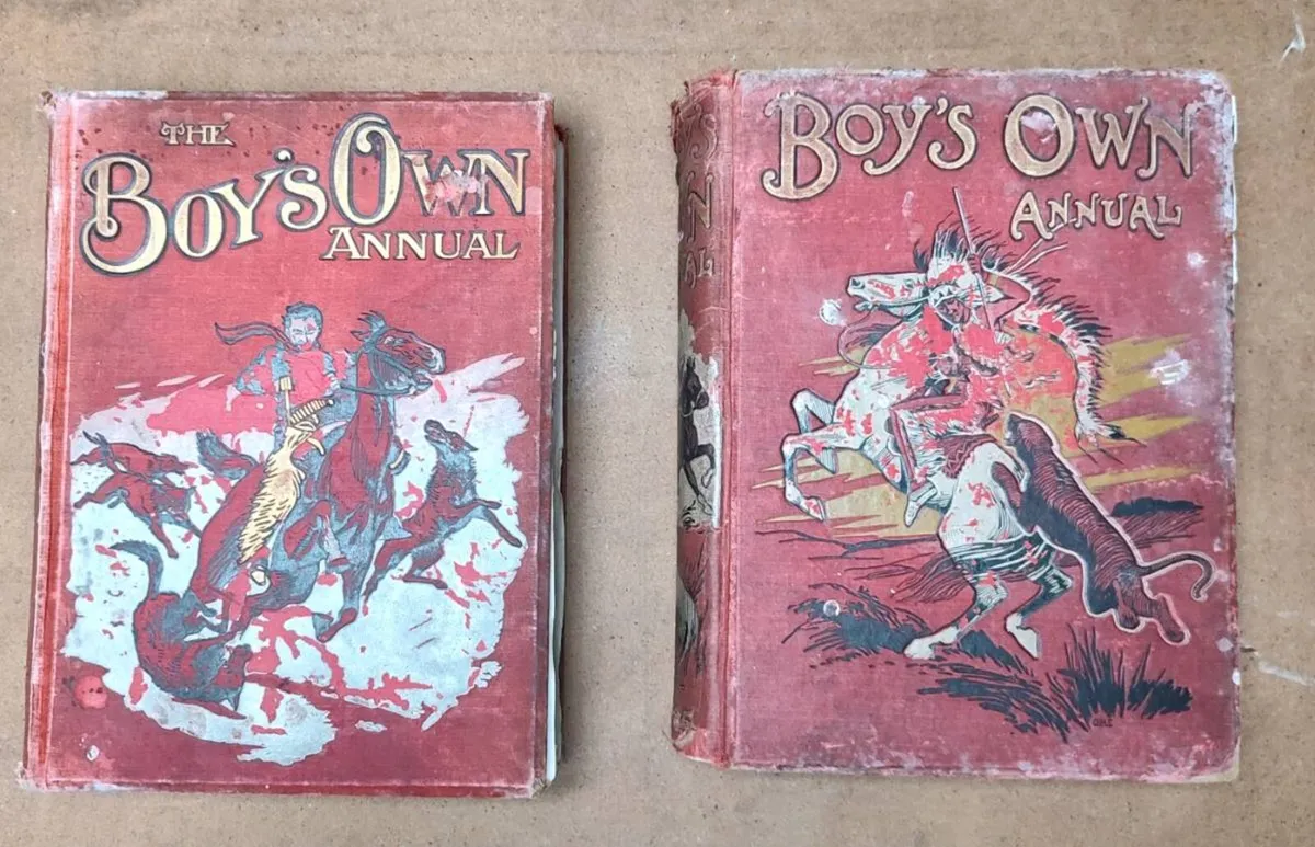 1905 and 1910 BOYS OWN BOOKS