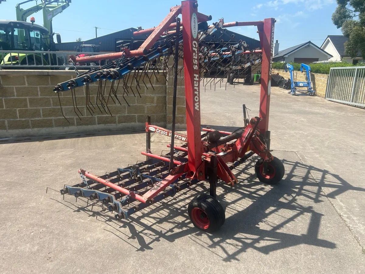 Opico grass harrow 18ft - Image 2