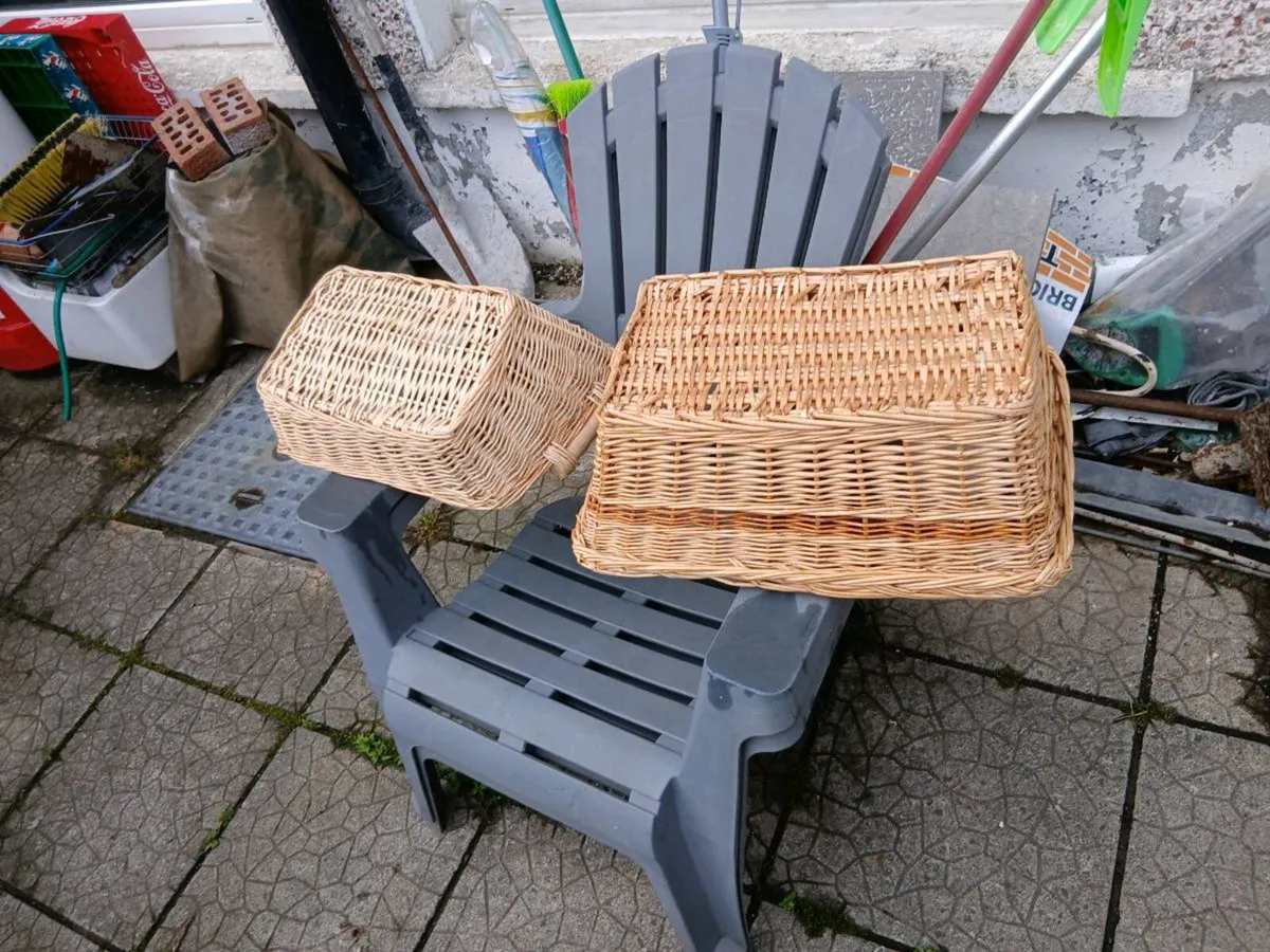 Wicker baskets 10 each - Image 2