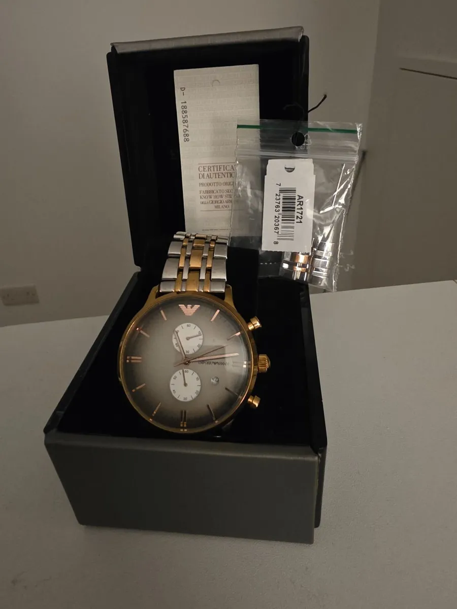 Emporio Armani Ar1721 Stainless Steel Watch - Image 1