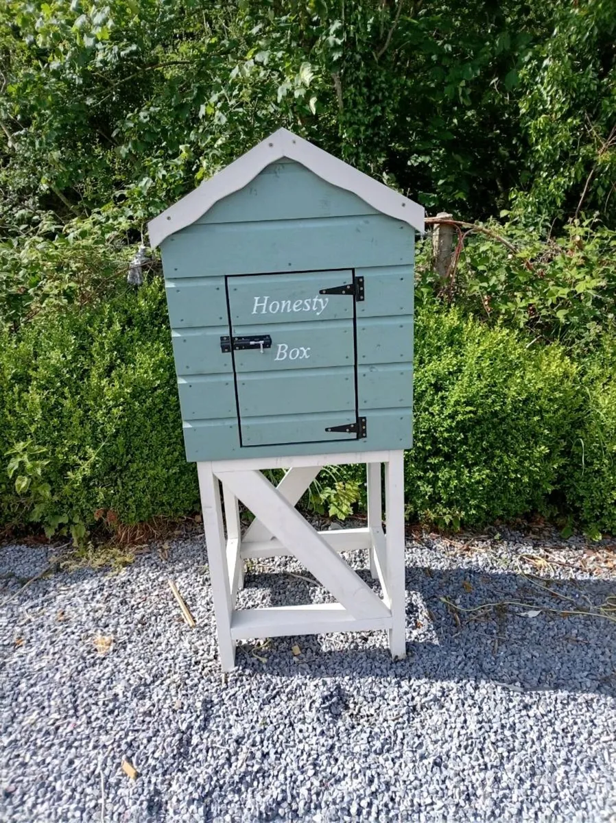 Honesty box sell eggs veg honey jam bread etc - Image 1