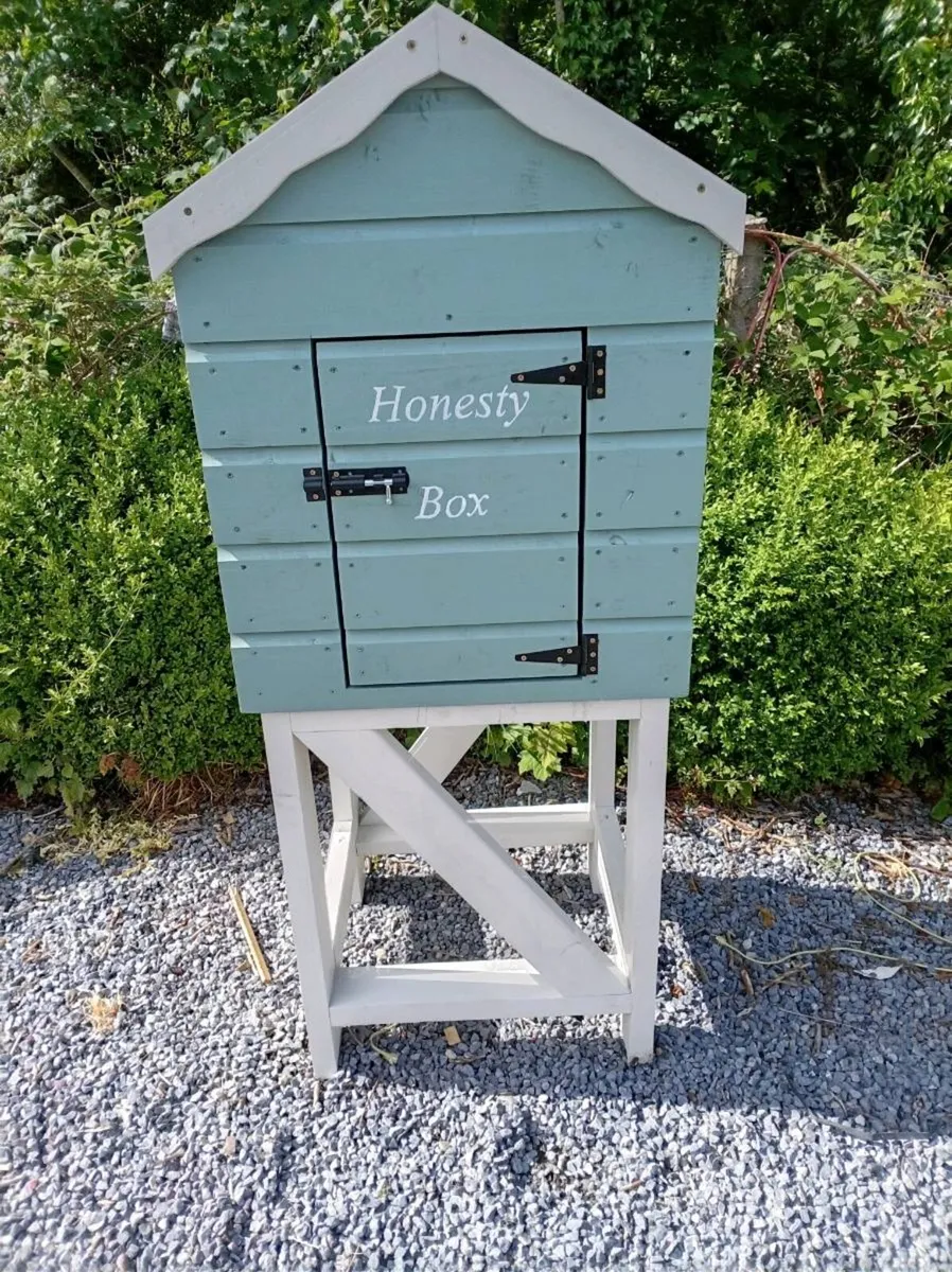 Honesty box sell eggs veg honey jam bread etc - Image 2