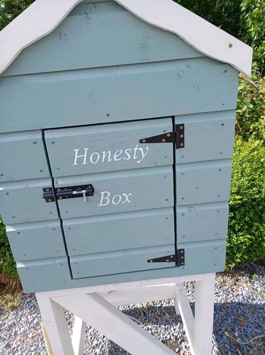 Honesty box sell eggs veg honey jam bread etc - Image 4