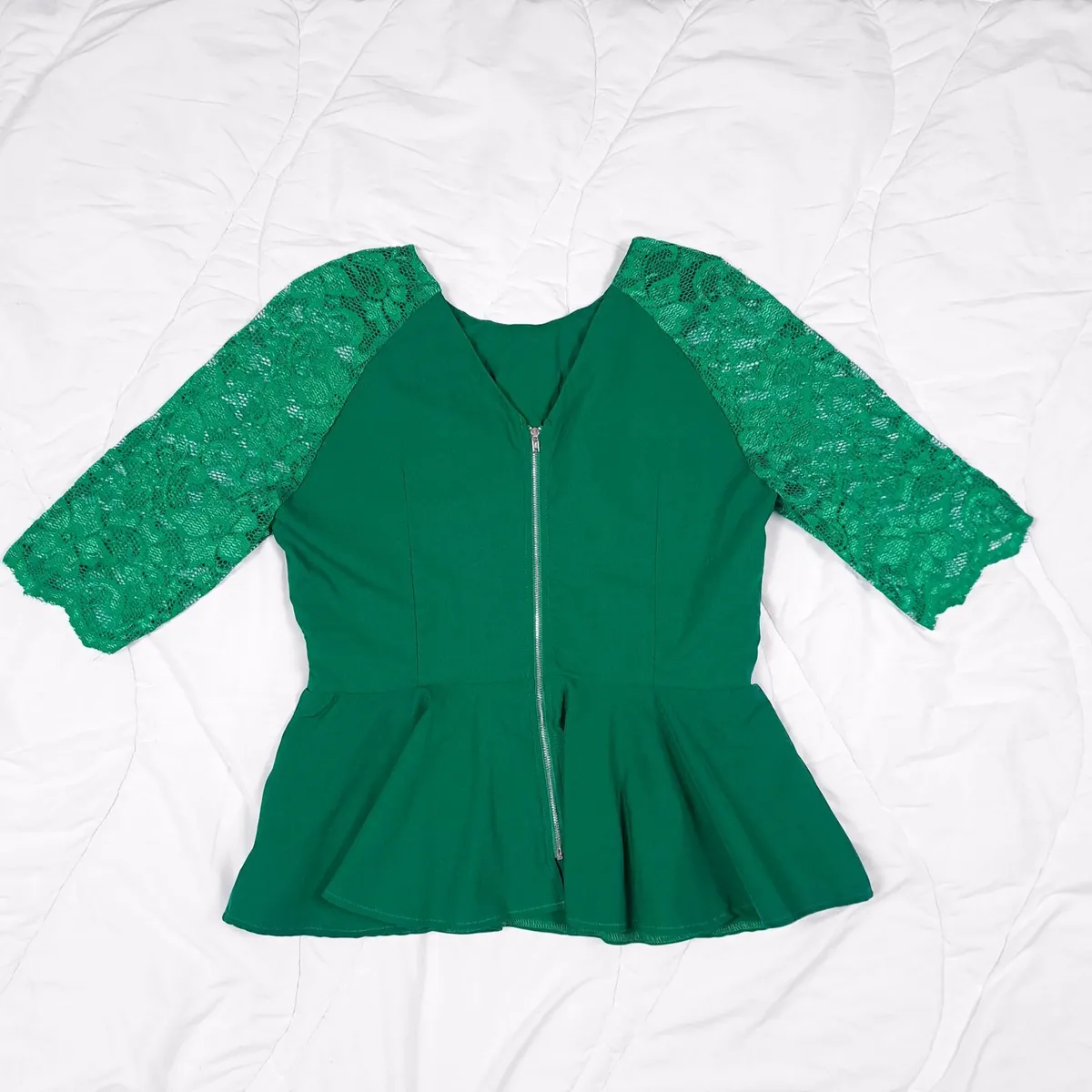 Ollie & Mac Green Top Skirt Co-ords 14UK/42EU - Image 3