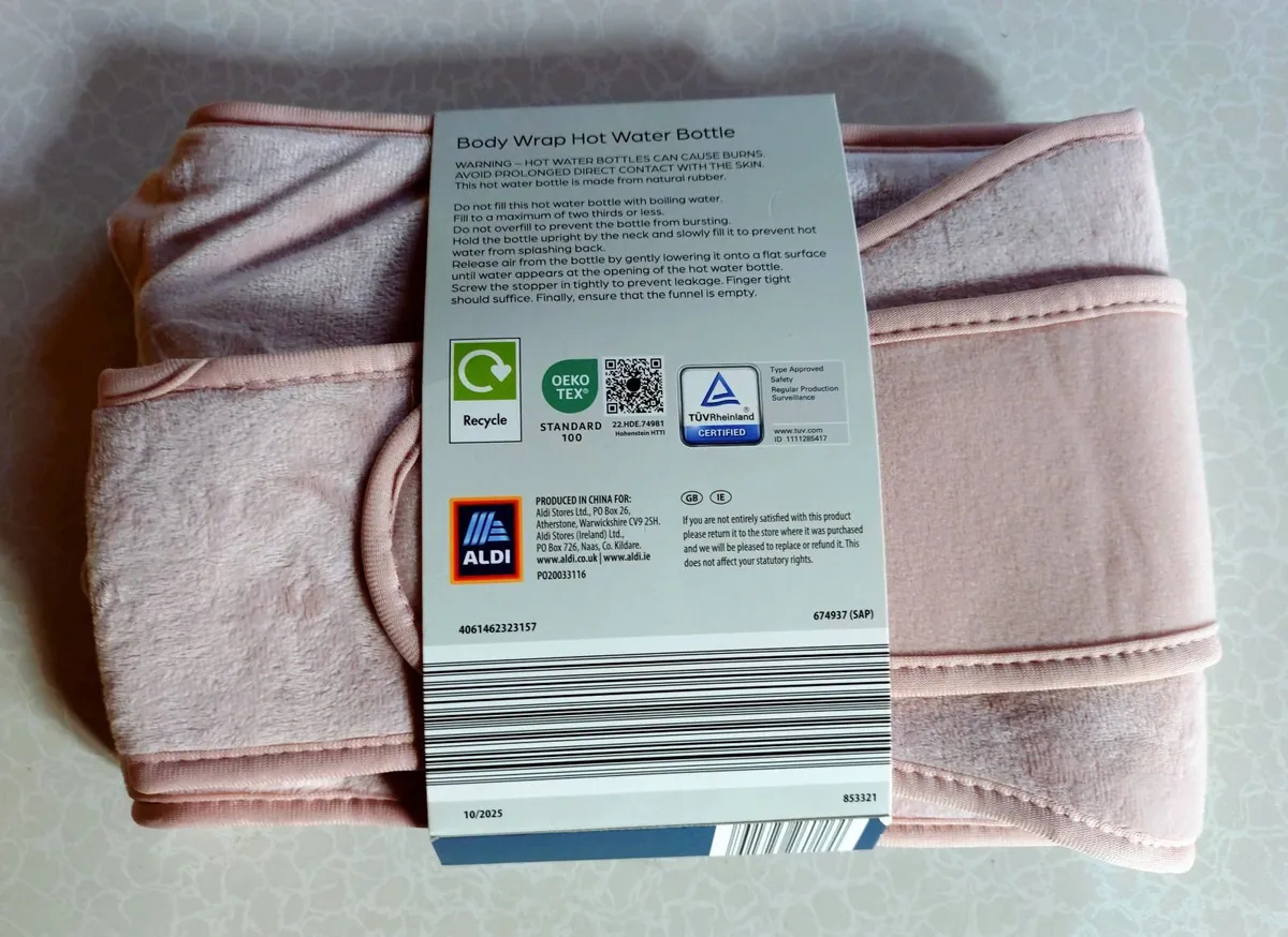 EASY HOME BODY WRAP HOT WATER BOTTLE (NEW). - Image 2