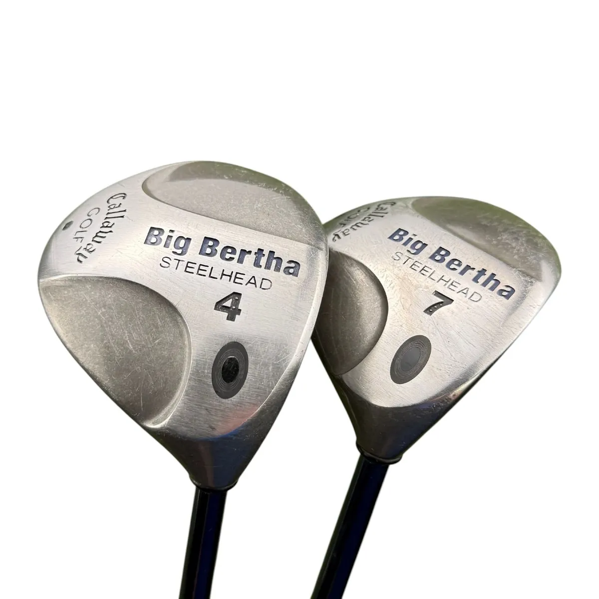 Callaway Big Bertha Steelhead #4 Wood & #7 Wood - Image 2