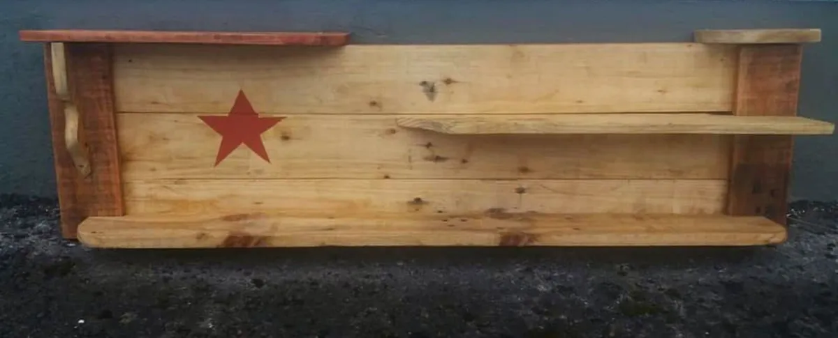 NEW Rustic Floating Shelf Display / Storage - Image 4