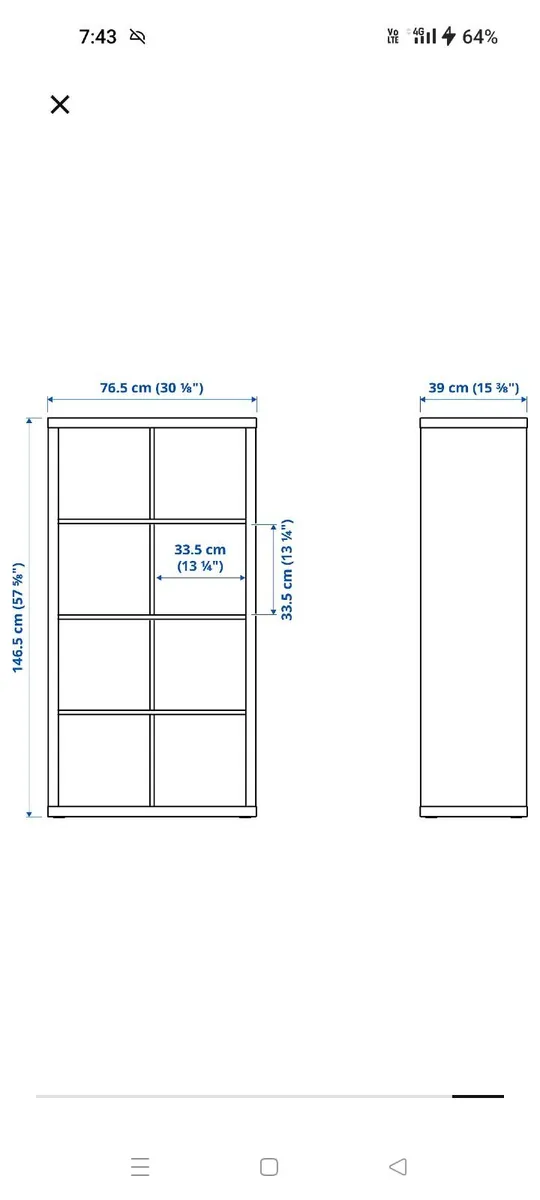 IKEA Cube Shelving Units KALLAX - Image 1