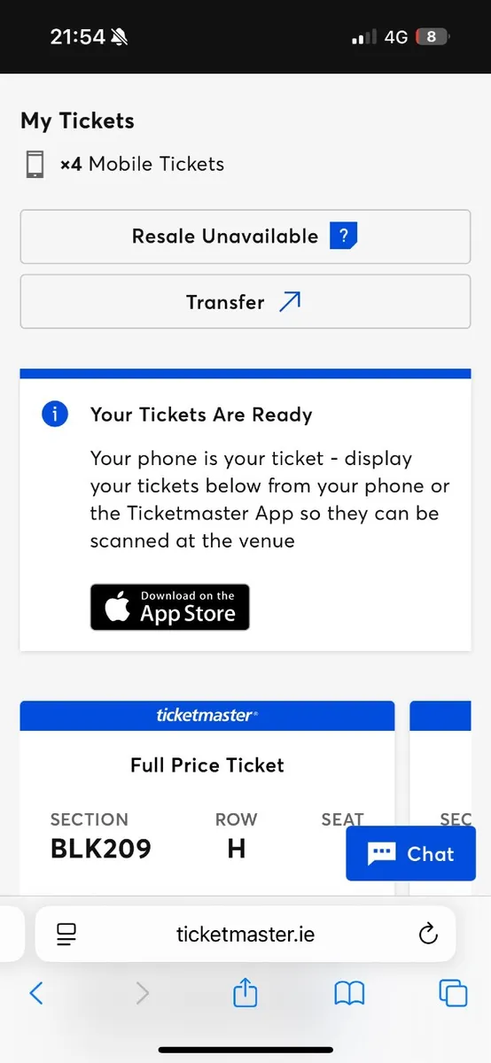 4x Zach Bryan Seated Tickets - Saturday 20th June - Image 2