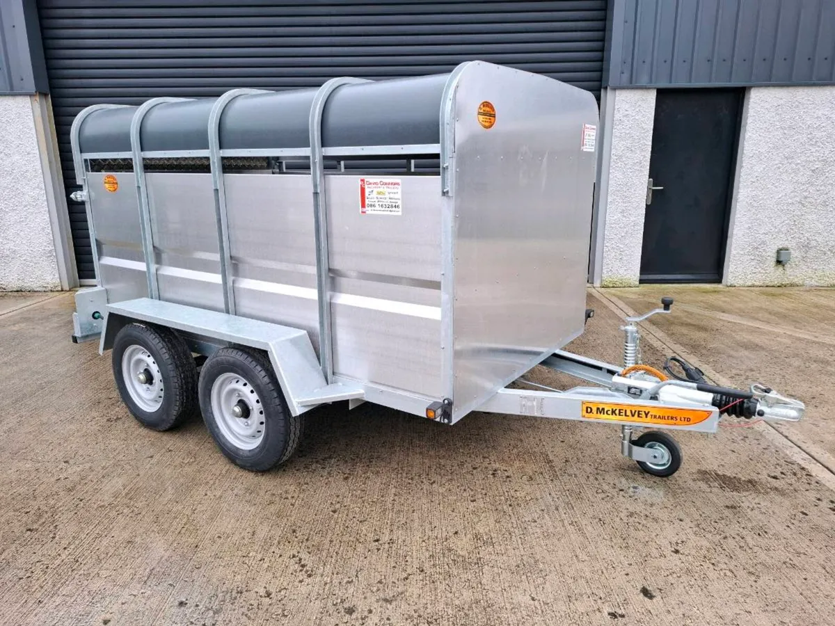 New Mc Kelvey 8ft x 5ft sheep trailer - Image 1