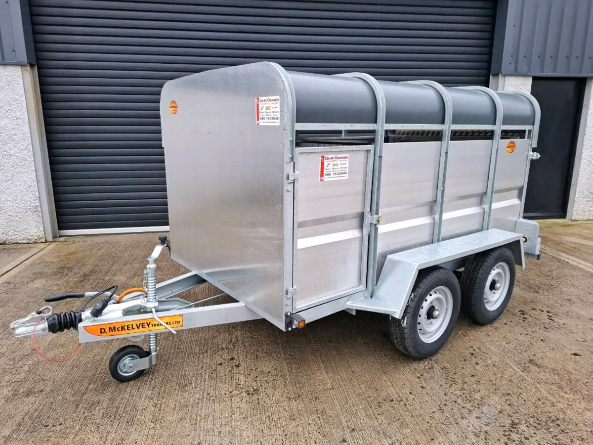 New Mc Kelvey 8ft x 5ft sheep trailer - Image 2