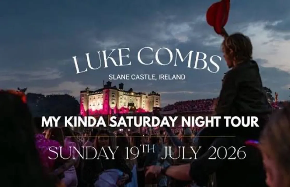 2 x Luke Combs Tickets Sunday 19th July