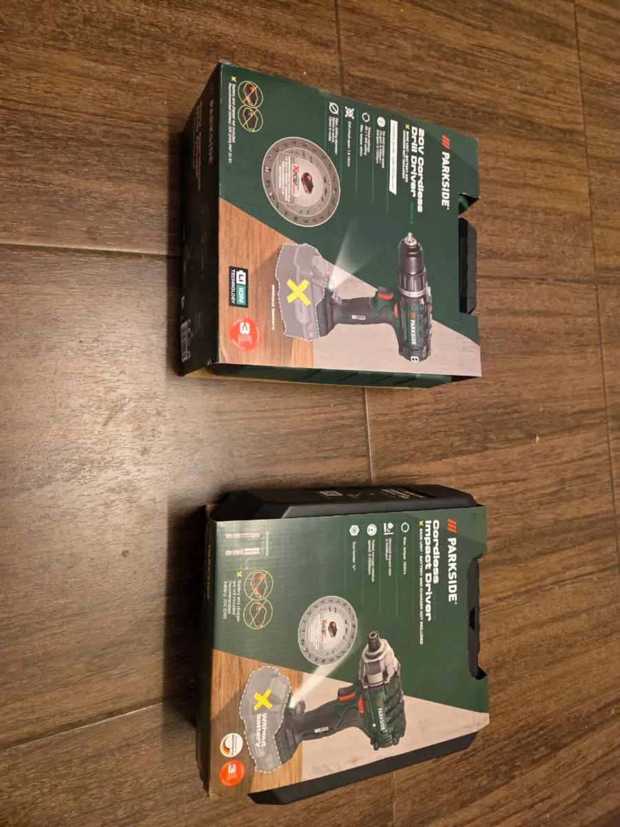 Cordless drill and Impact driver