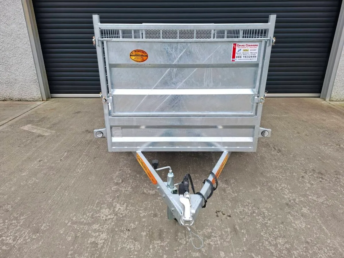 New Mc Kelvey 8ft 2" x 4ft 2" builders trailer - Image 2