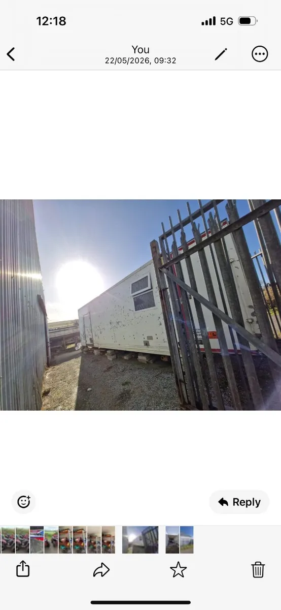 26 ft container.  Open to offers & racking - Image 1