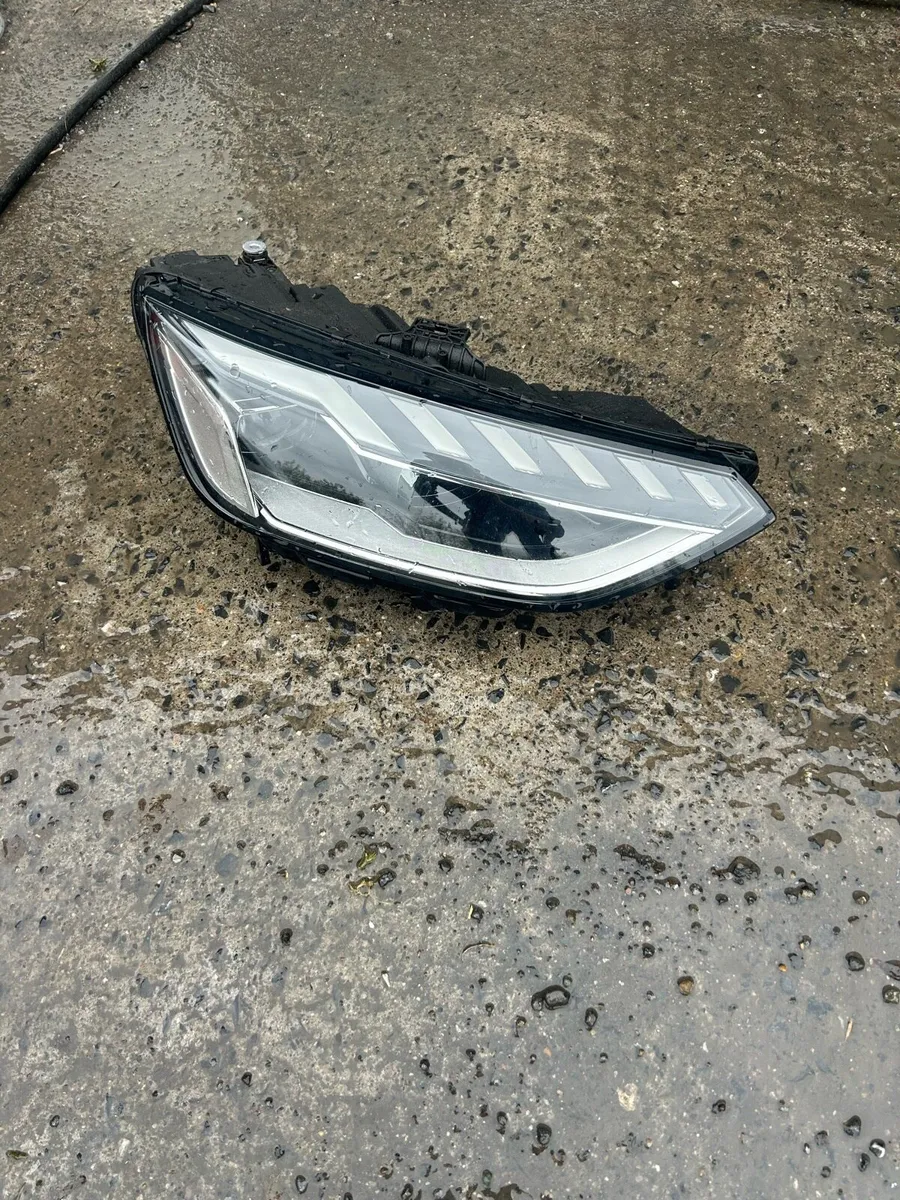 2021 Audi A4 S-Line Headlight and Wing - Image 1
