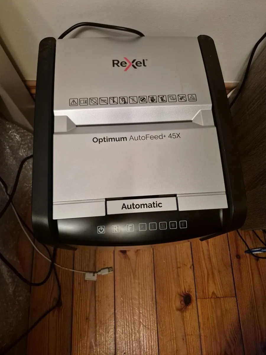 Rexel Optimum AutoFeed+ 45X Paper Shredder – Excel - Image 2