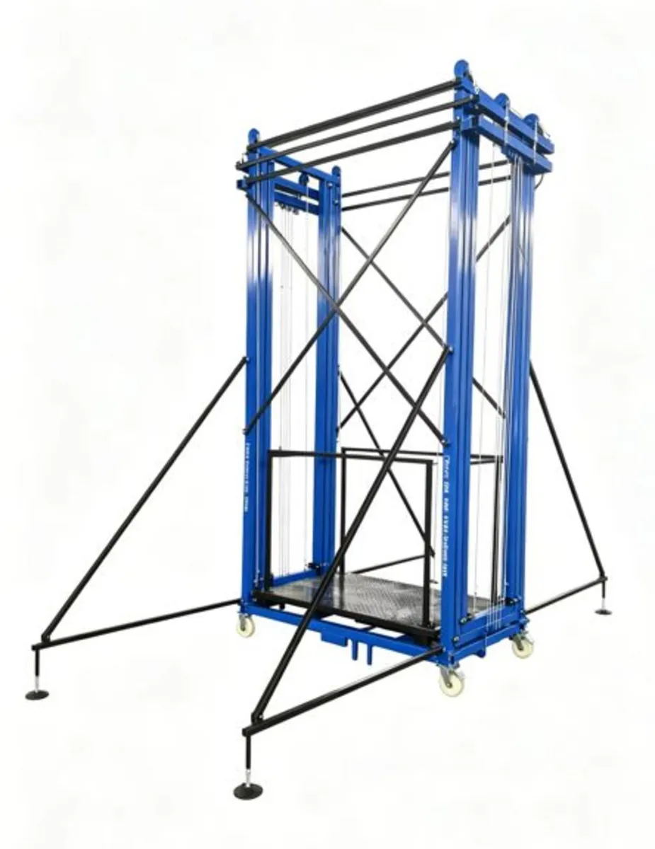 Electric Scaffolding Lift Platform 10.7m – New - Image 3