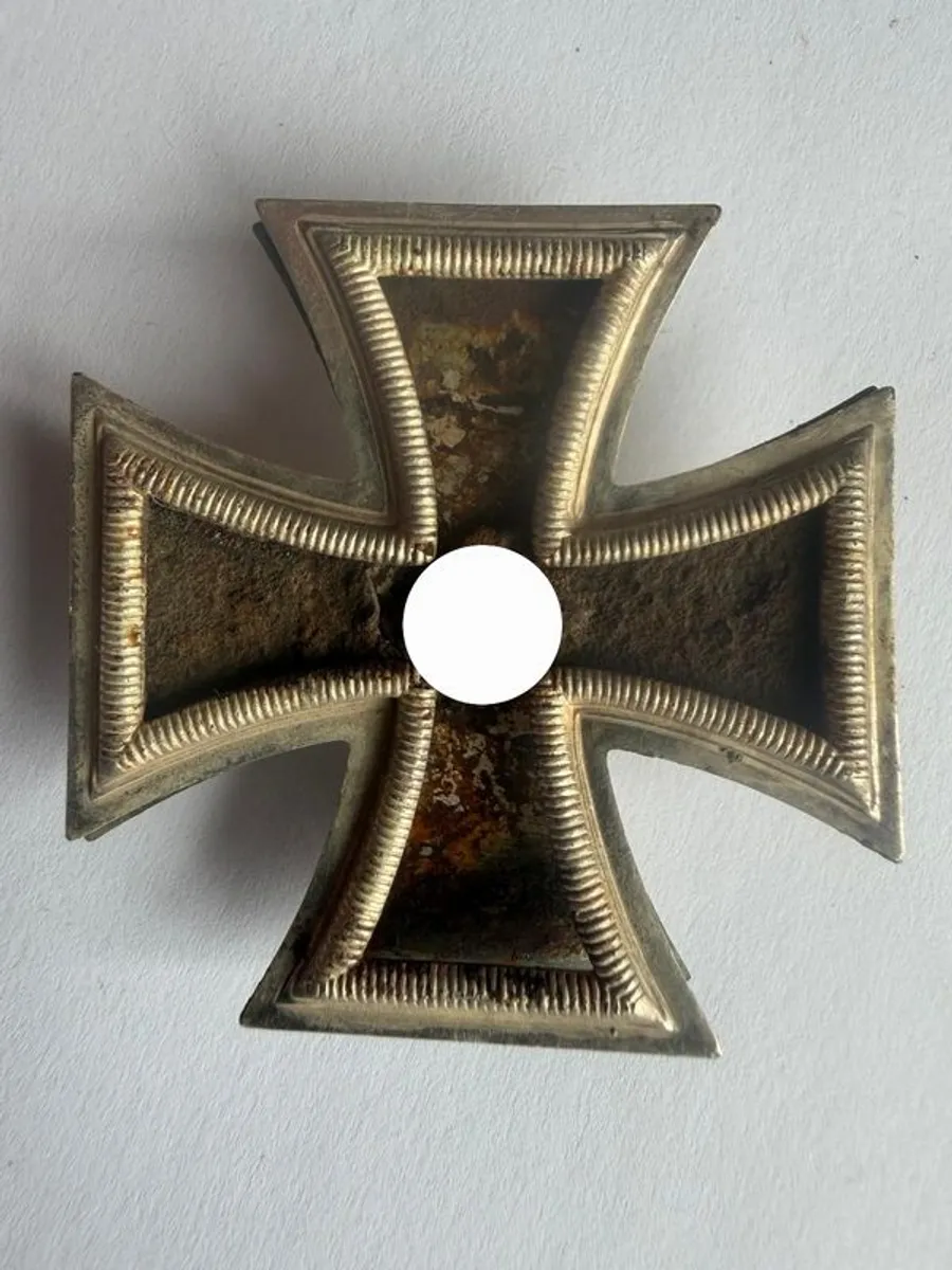 WW2 German Military Collectibles - Relics, Medals and ID Tag - Image 1