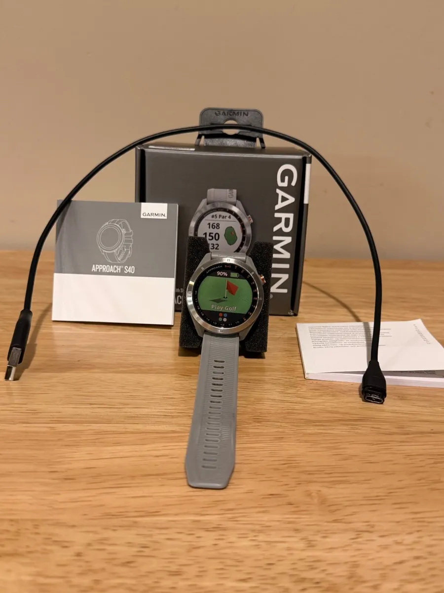 Garman GPS Golf watch. - Image 1