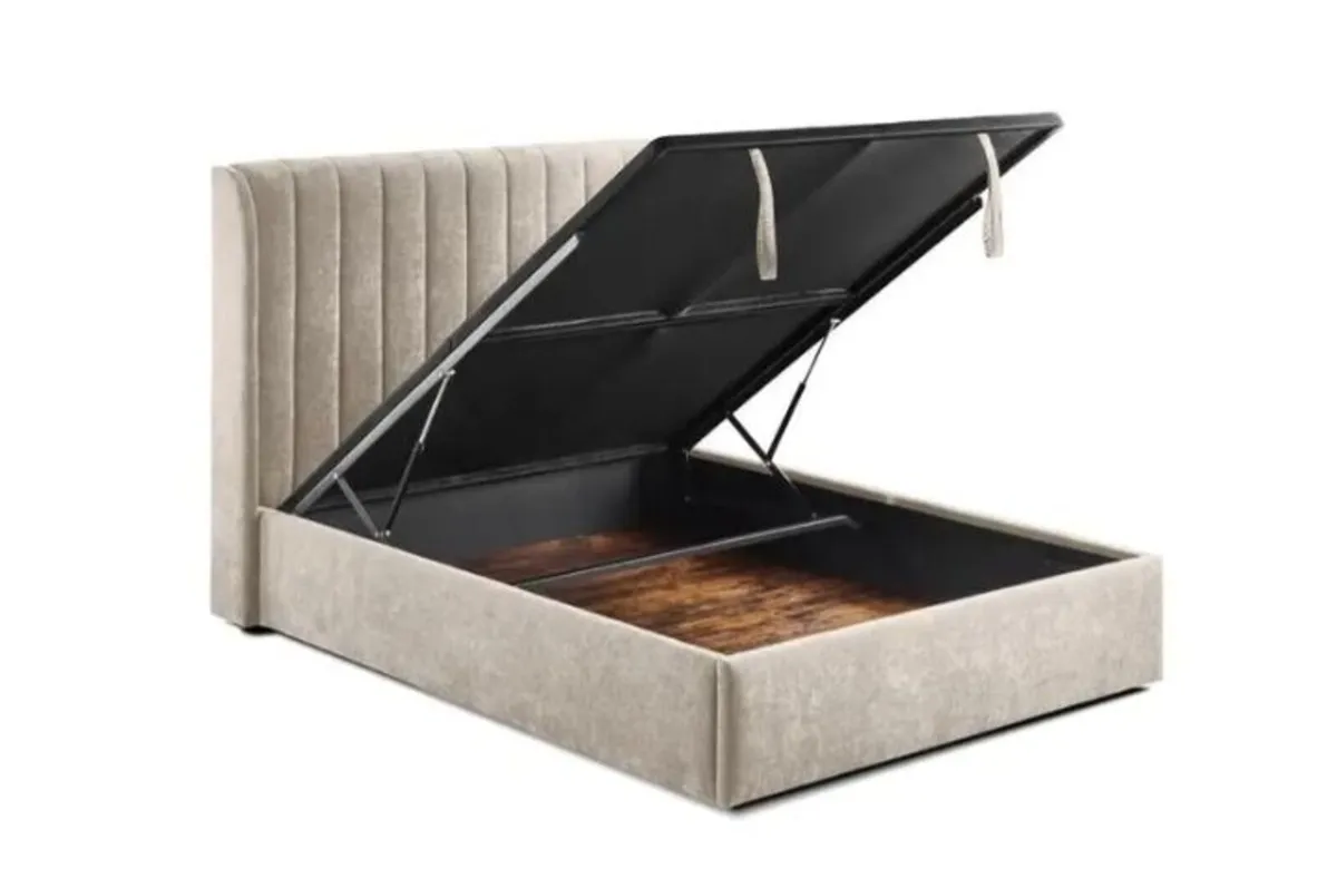 Frida Fabric Gas Lift Storage / 2 Colours - Image 1