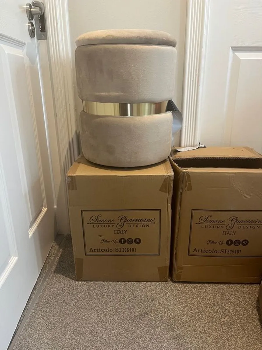 Storage stool pouffe - Image 2