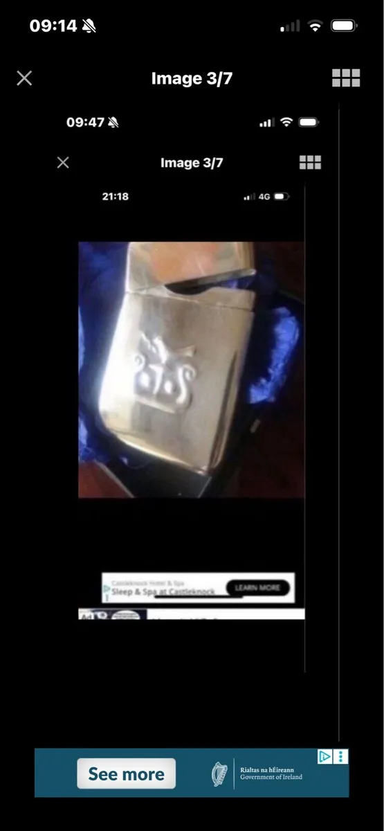 Silver AIB Business Card Holder - Image 4