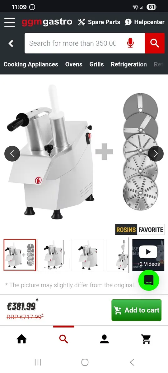 Vegetable slicer / food processor - Image 3