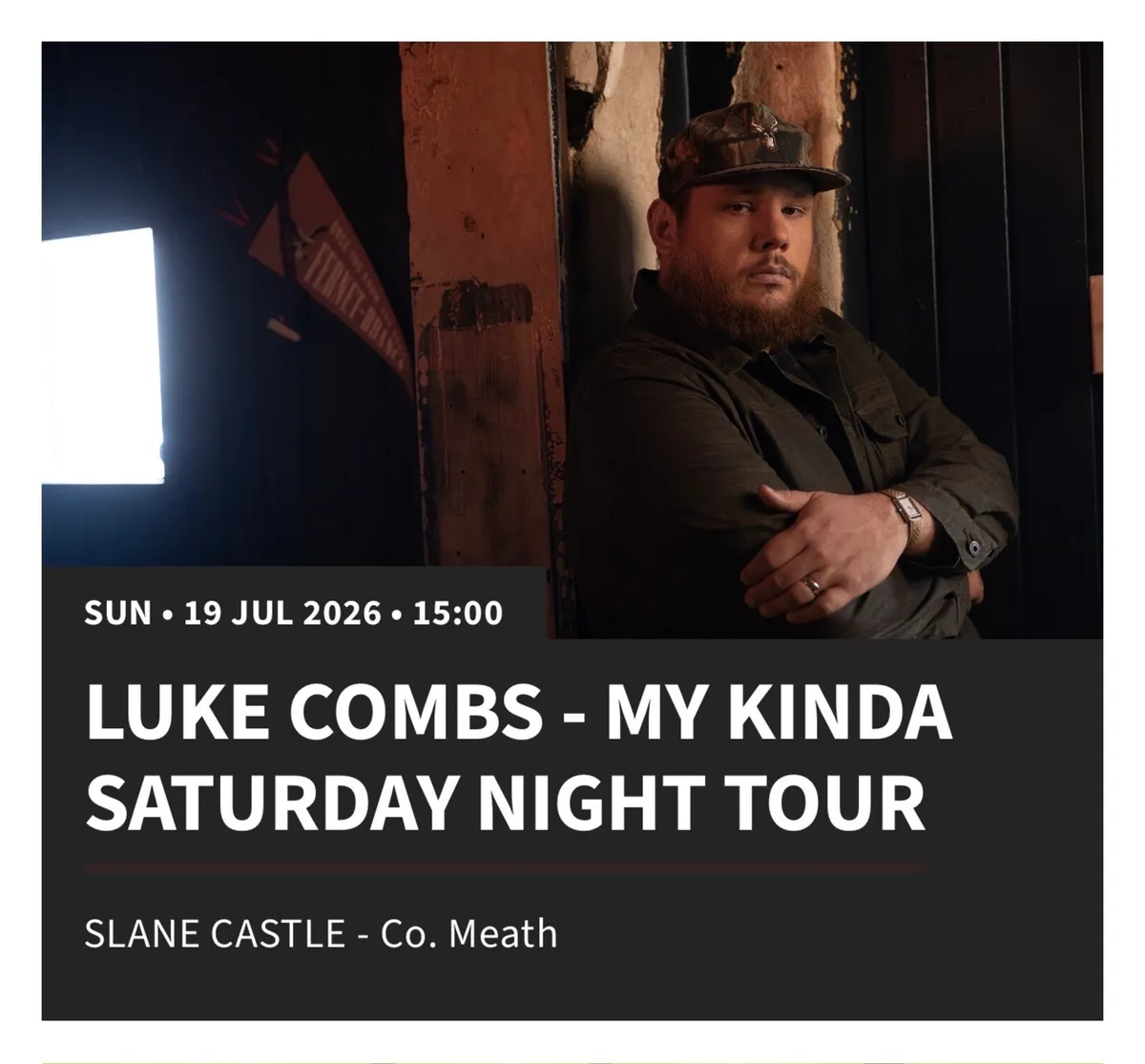 Luke combs tickets