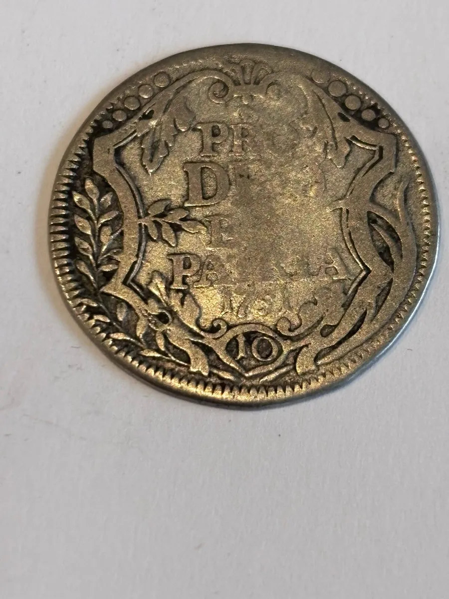 Silver coin - Image 1