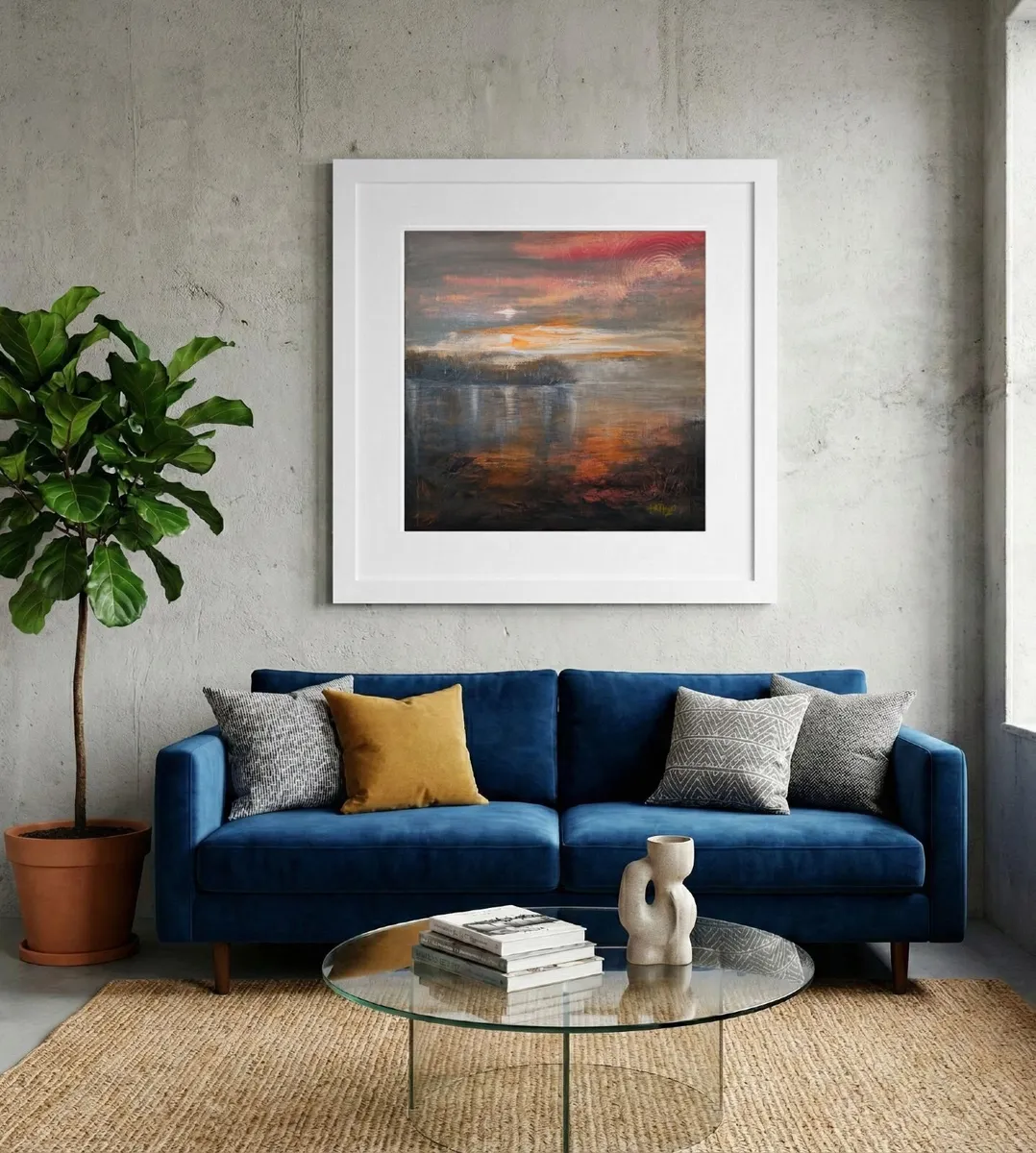 Handmade 60x60cm acrylic painting on canvas - Image 4