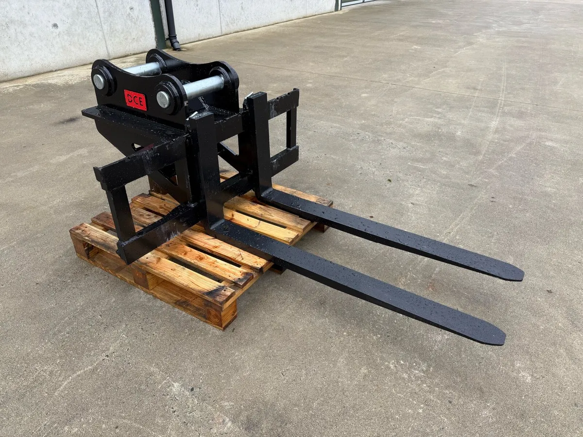 13 ton excavator forks - Image 1