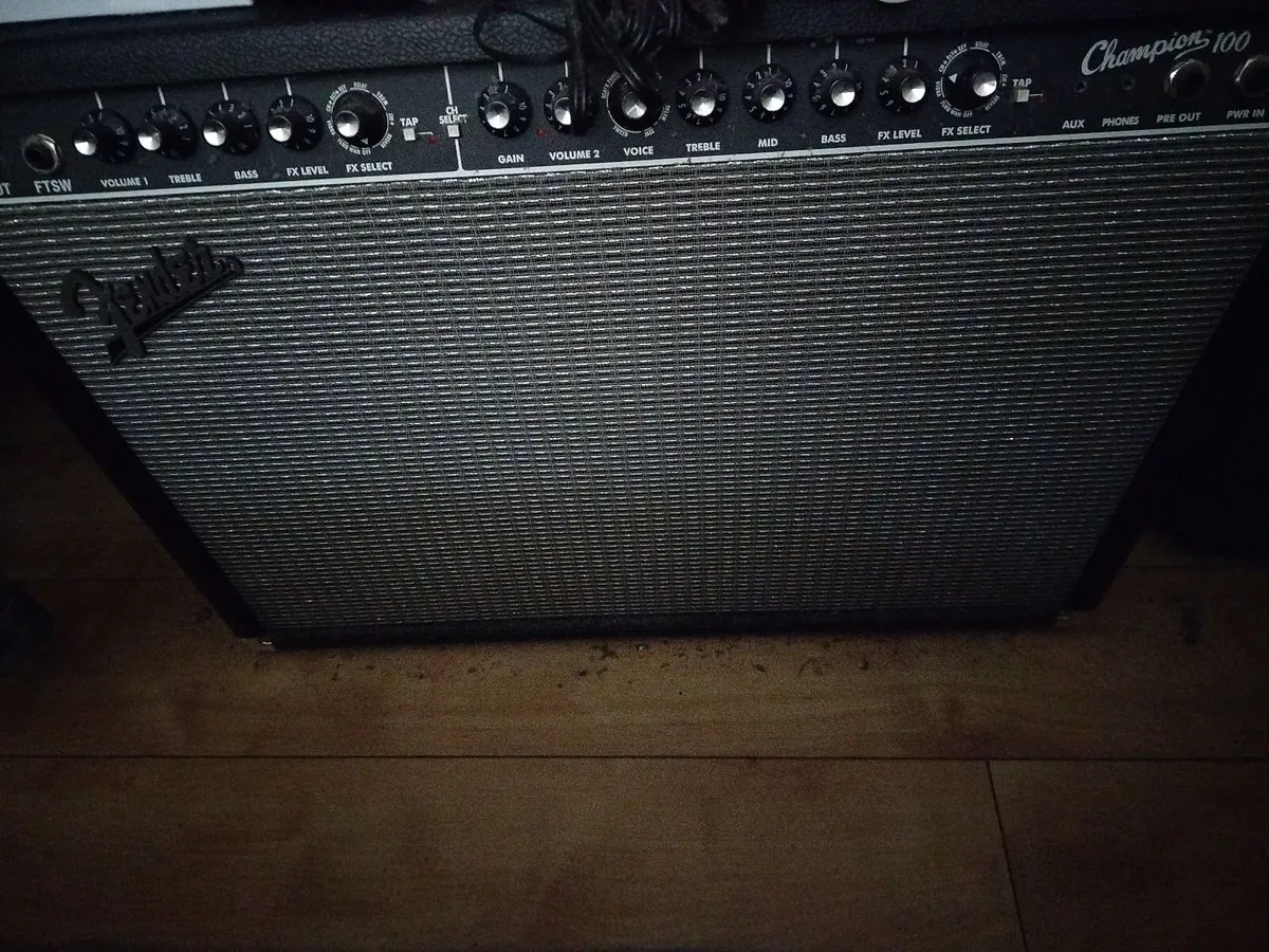 Guitar and Amplifier - Image 2