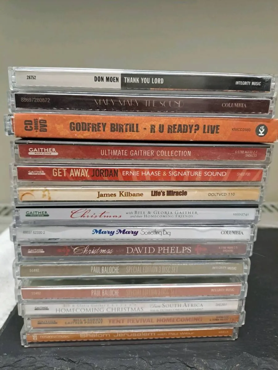 13 Christian and Gospel Music CDs - Image 1