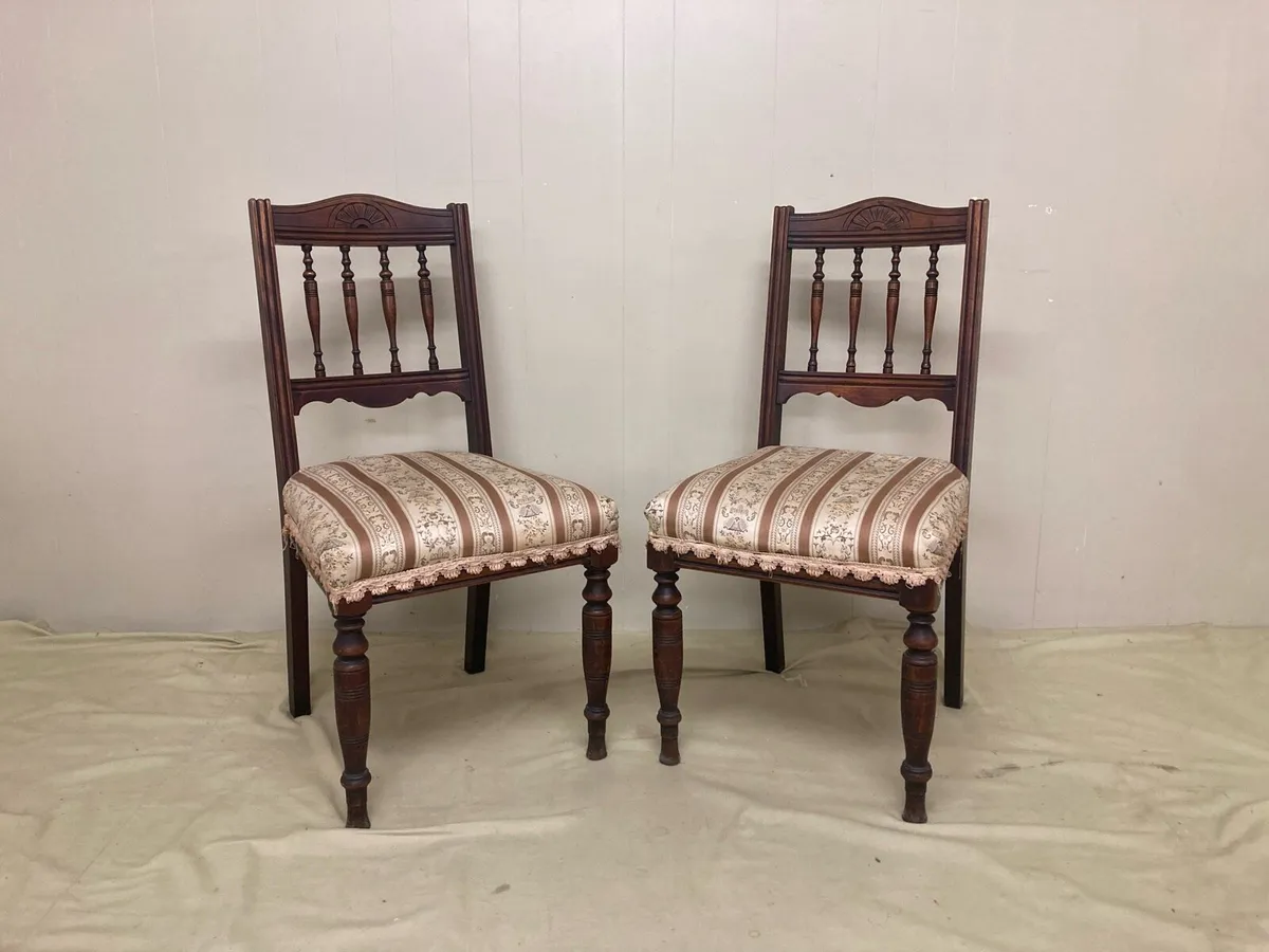 Pair Kitchen Chairs - Image 1