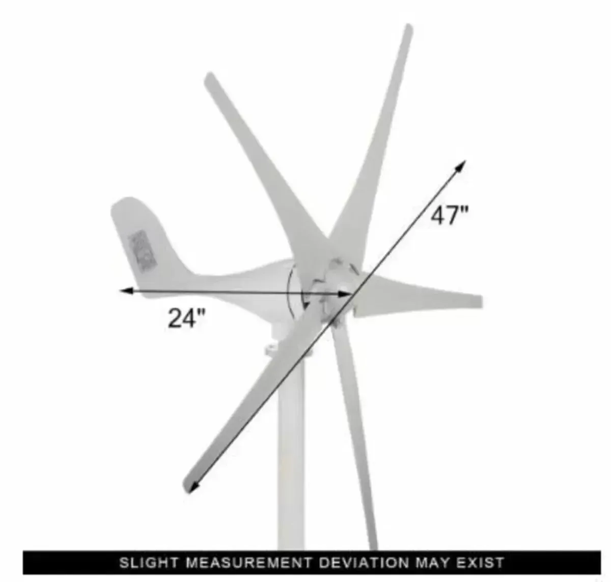 400W Wind Turbine Generator Home Energy Kit - Image 2