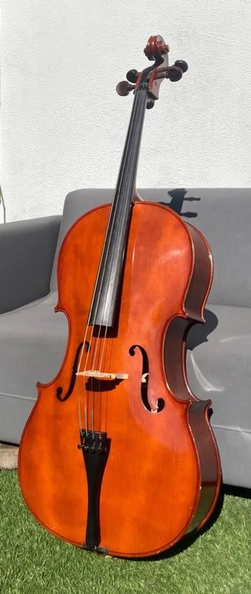 Lothar Semmlinger Cello - Full Size with bow and case - Image 1