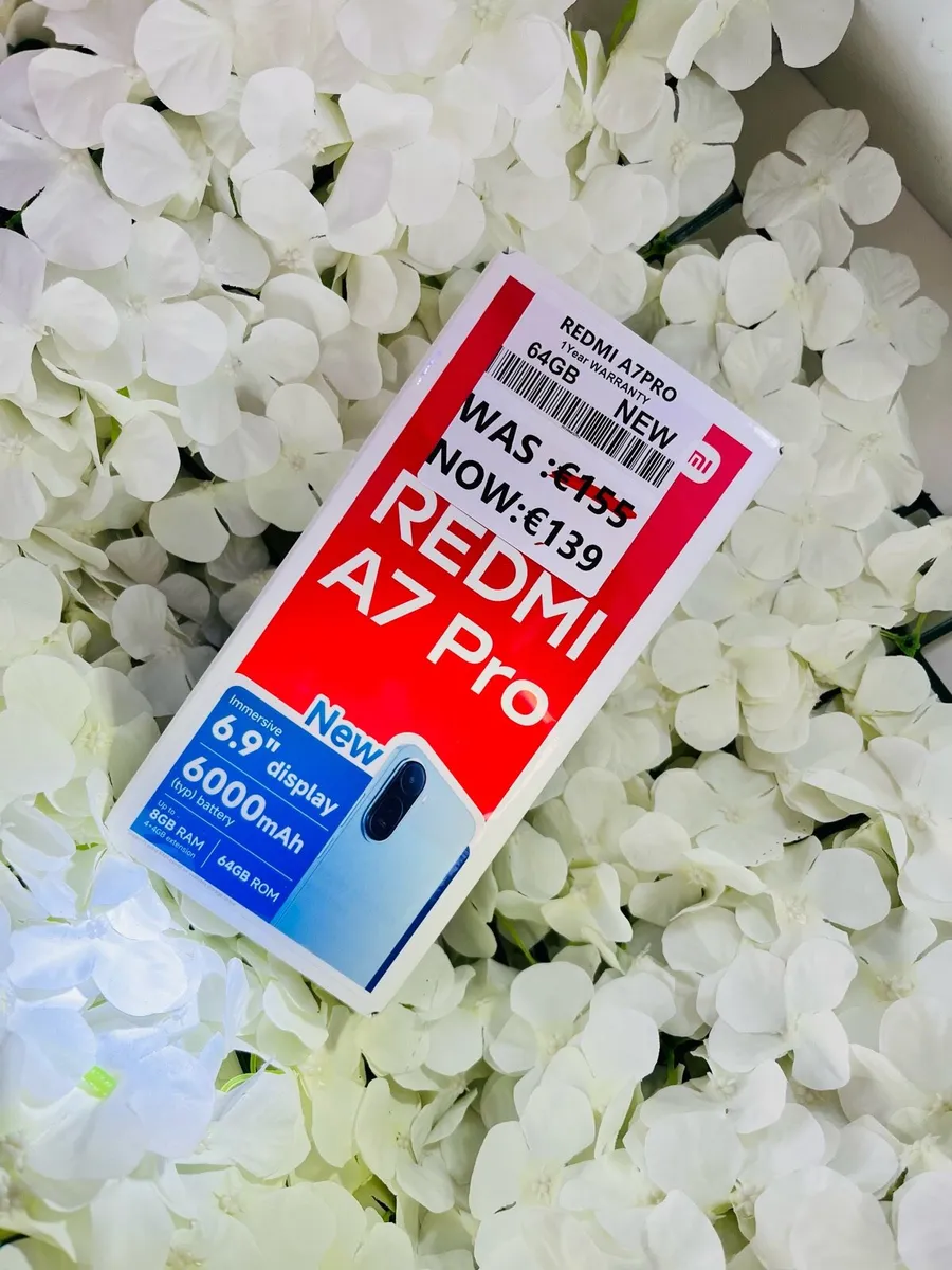 🔥🏎️Redmi A7pro 1Y warranty new 64GB 😍 - Image 1