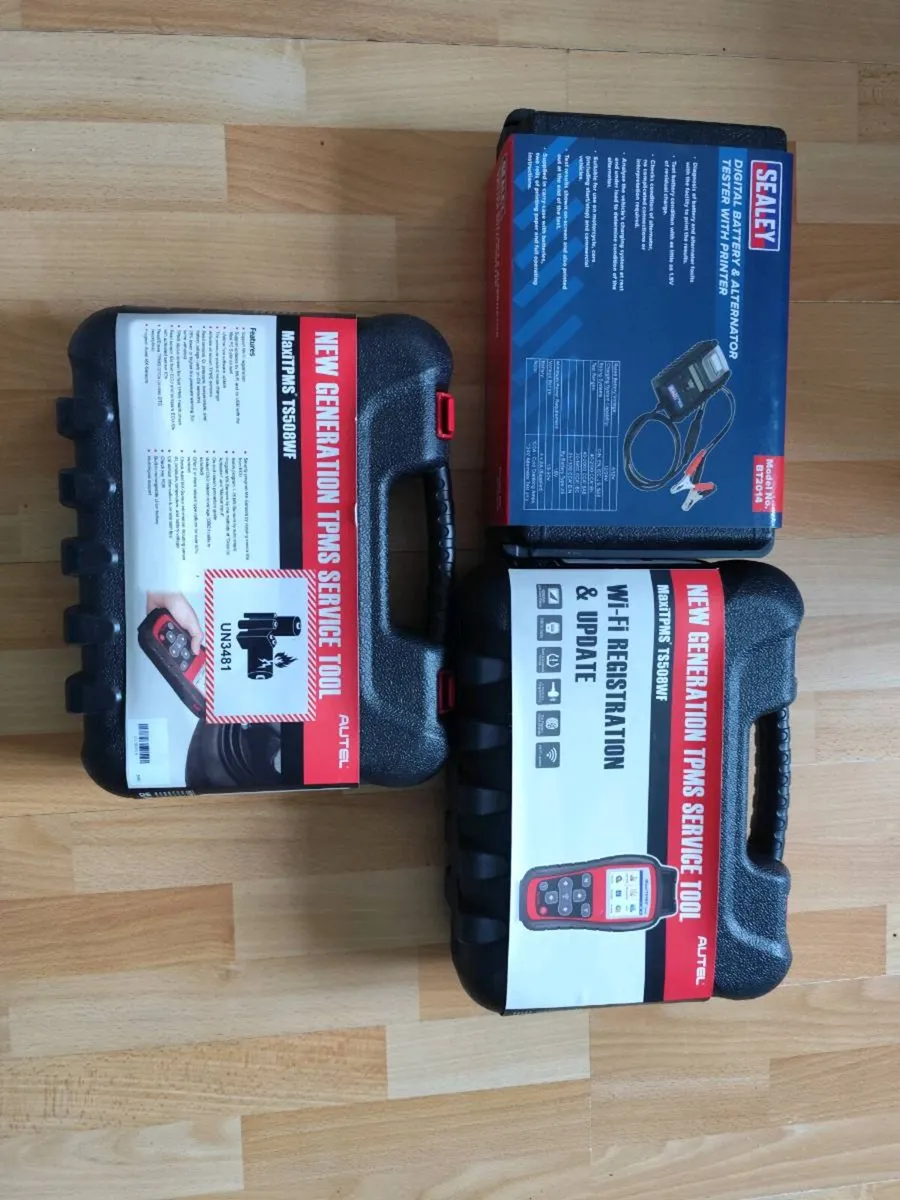 Autel and sealey car equipment - Image 1