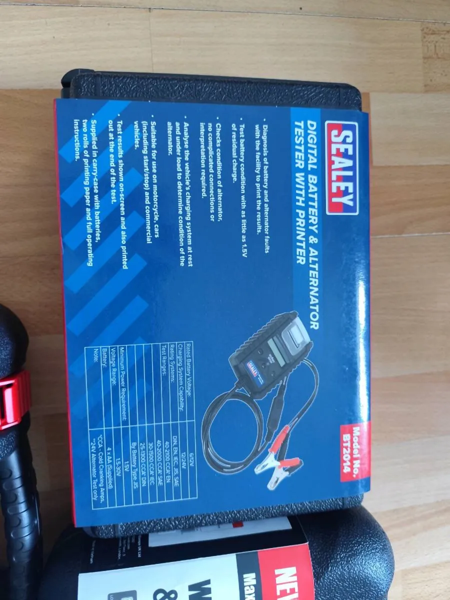 Autel and sealey car equipment - Image 2