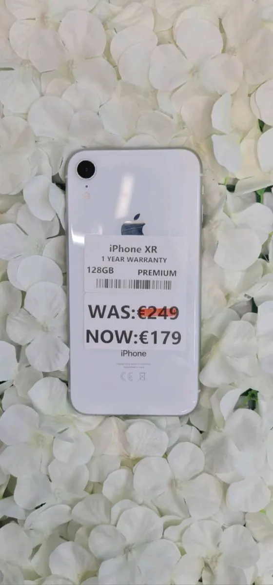 📱 IPHONE XR 128GB PREMIUM 1 YEAR WARRANTY - Image 1