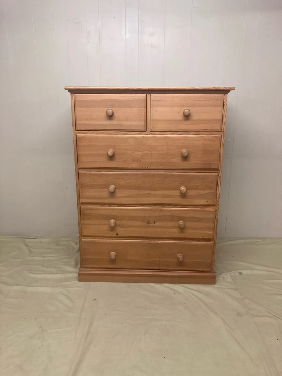 Chest Drawers Vintage Pine - Image 1