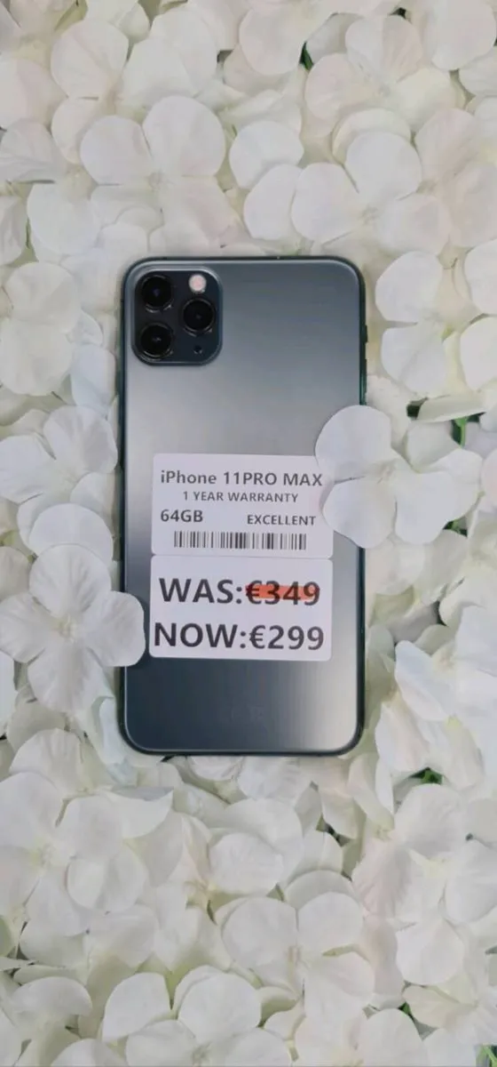 📱 IPHONE 11 PRO MAX 64GB EXCELLENT 1 YEAR WARRANT - Image 1